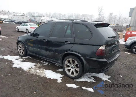 2006 BMW X5 4.8Is z USA, uszkodzony, nr VIN 5UXFA93566LE84820